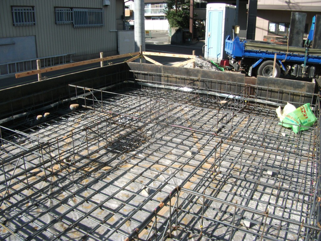 地域型住宅ブランド化事業　基礎配筋