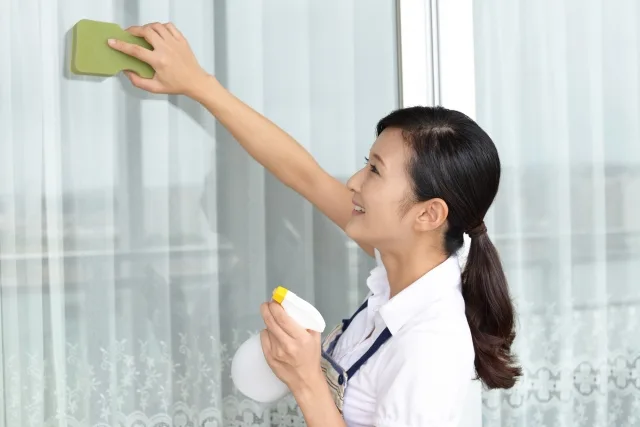 窓掃除